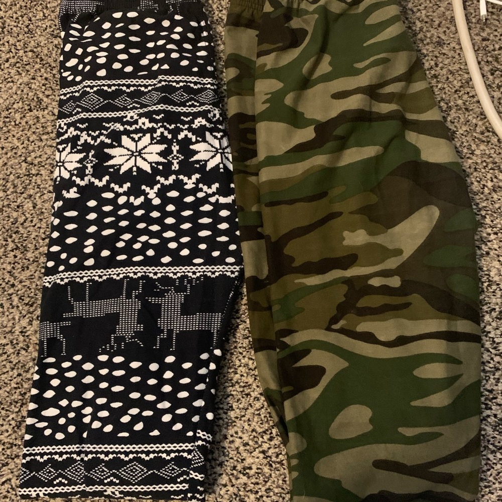 Patterned leggings!